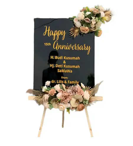 Papan Bunga Akrilik Gondosari