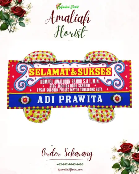 Papan Bunga Ucapan Selamat Gondosari